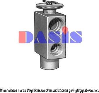 AKS Dasis 840067N - Expansion Valve, air conditioning car-mod.net