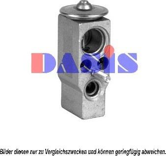 AKS Dasis 840119N - Expansion Valve, air conditioning car-mod.net