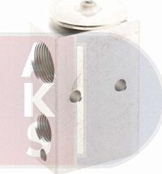 AKS Dasis 840120N - Expansion Valve, air conditioning car-mod.net