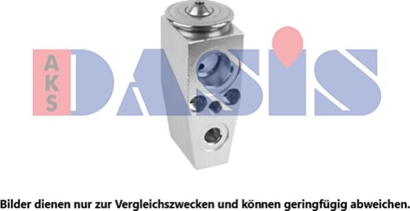 AKS Dasis 840127N - Expansion Valve, air conditioning car-mod.net