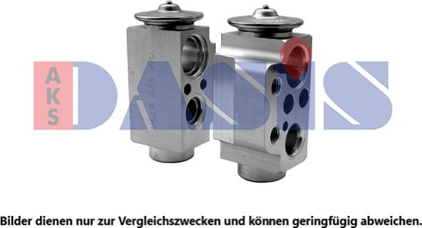 AKS Dasis 840352N - Expansion Valve, air conditioning car-mod.net