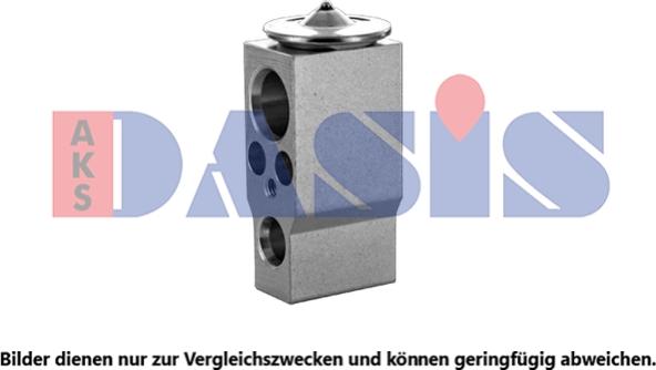 AKS Dasis 840364N - Expansion Valve, air conditioning car-mod.net
