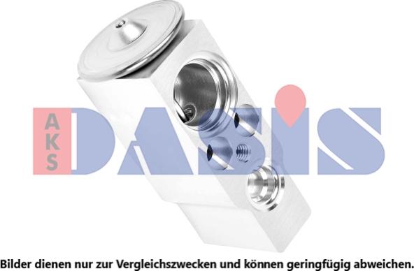 AKS Dasis 840361N - Expansion Valve, air conditioning car-mod.net