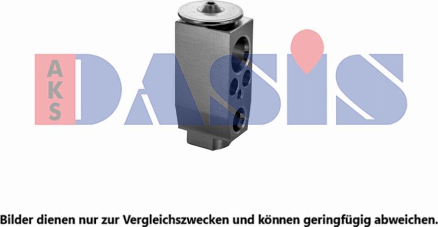 AKS Dasis 840389N - Expansion Valve, air conditioning car-mod.net