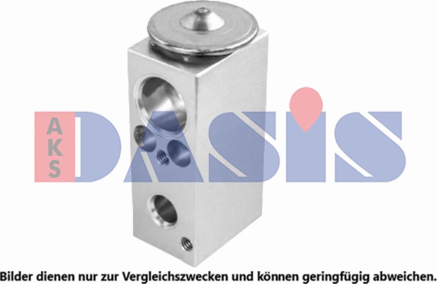 AKS Dasis 840379N - Expansion Valve, air conditioning car-mod.net