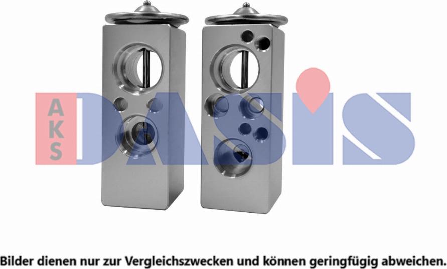 AKS Dasis 840376N - Expansion Valve, air conditioning car-mod.net