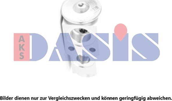 AKS Dasis 840371N - Expansion Valve, air conditioning car-mod.net