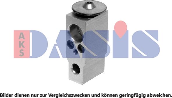 AKS Dasis 840244N - Expansion Valve, air conditioning car-mod.net