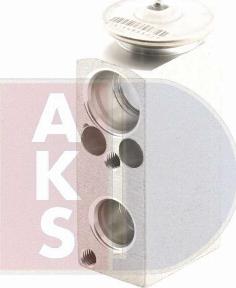 AKS Dasis 840207N - Expansion Valve, air conditioning car-mod.net