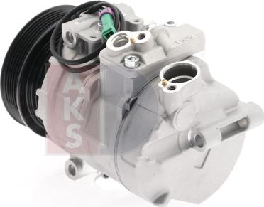 AKS Dasis 850917N - Compressor, air conditioning car-mod.net