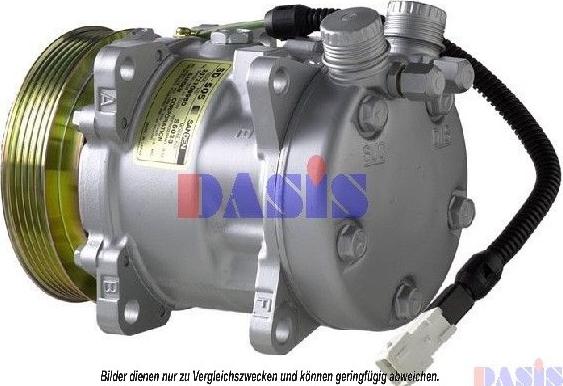AKS Dasis 850494N - Compressor, air conditioning car-mod.net