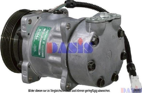 AKS Dasis 850475N - Compressor, air conditioning car-mod.net