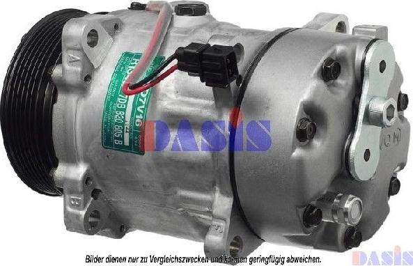 AKS Dasis 850507N - Control Valve, compressor car-mod.net