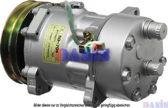 AKS Dasis 850649N - Compressor, air conditioning car-mod.net
