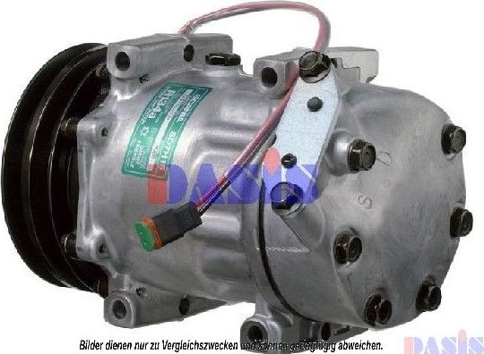 AKS Dasis 850657N - Compressor, air conditioning car-mod.net