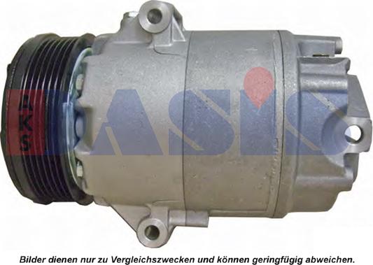 AKS Dasis 851971N - Compressor, air conditioning car-mod.net