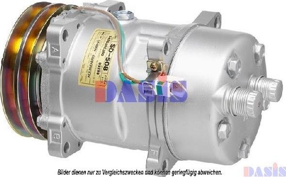 AKS Dasis 851660N - Compressor, air conditioning car-mod.net