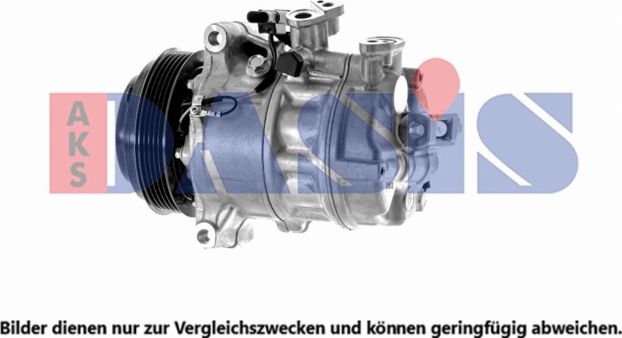 AKS Dasis 851000N - Compressor, air conditioning car-mod.net