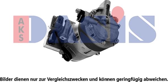 AKS Dasis 853010N - Compressor, air conditioning car-mod.net