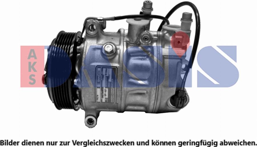 AKS Dasis 853126N - Compressor, air conditioning car-mod.net