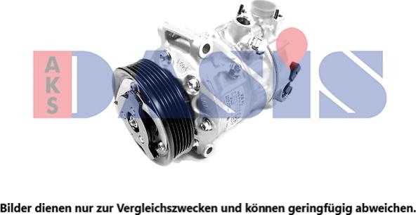 AKS Dasis 853128N - Magnetic Clutch, air conditioner compressor car-mod.net