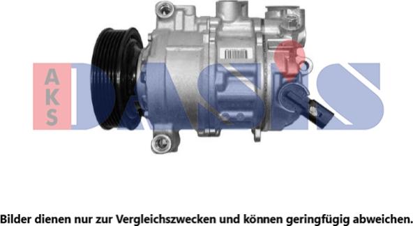 AKS Dasis 852938N - Compressor, air conditioning car-mod.net