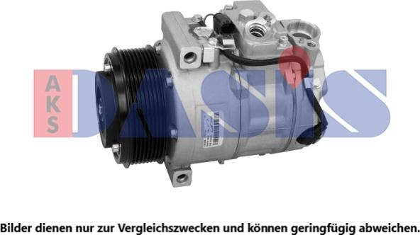 AKS Dasis 852599N - Compressor, air conditioning car-mod.net