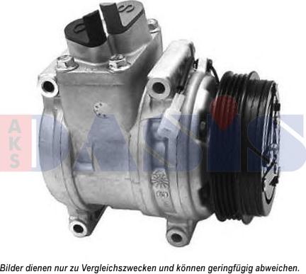 AKS Dasis 852661N - Compressor, air conditioning car-mod.net
