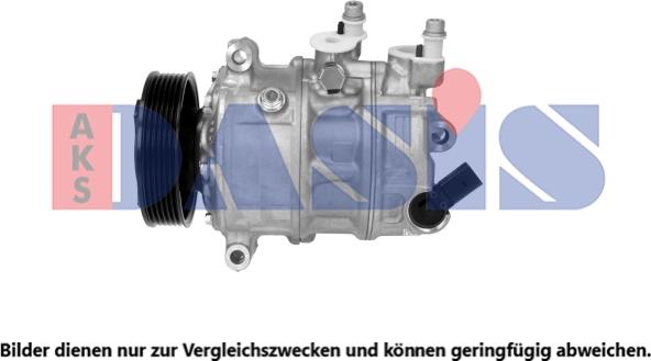 AKS Dasis 852884N - Compressor, air conditioning car-mod.net
