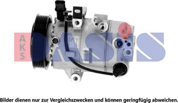 AKS Dasis 852330N - Compressor, air conditioning car-mod.net