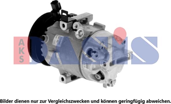 AKS Dasis 852320N - Compressor, air conditioning car-mod.net
