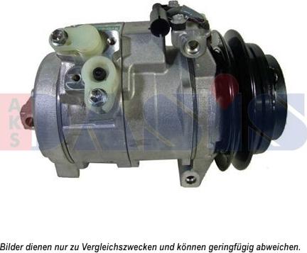 AKS Dasis 852722N - Compressor, air conditioning car-mod.net