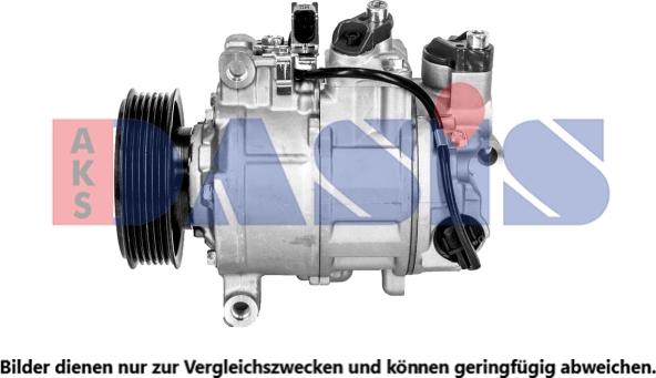 AKS Dasis 852727N - Compressor, air conditioning car-mod.net