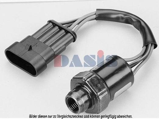 AKS Dasis 860030N - Pressure Switch, air conditioning car-mod.net