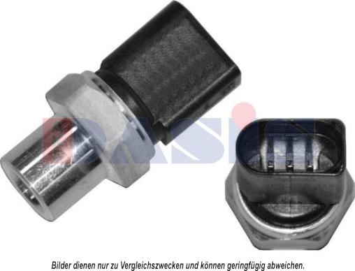AKS Dasis 860193N - Pressure Switch, air conditioning car-mod.net