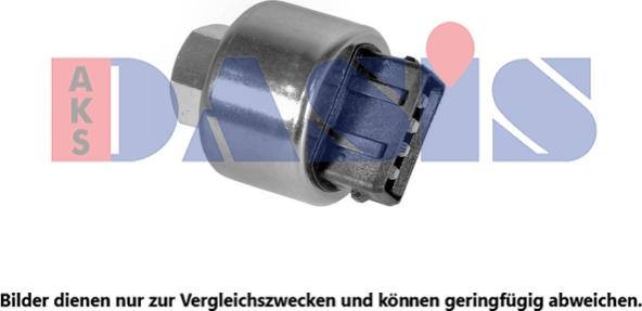 AKS Dasis 860206N - Pressure Switch, air conditioning car-mod.net