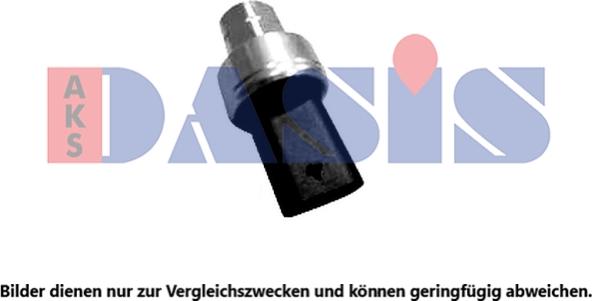 AKS Dasis 860215N - Pressure Switch, air conditioning car-mod.net