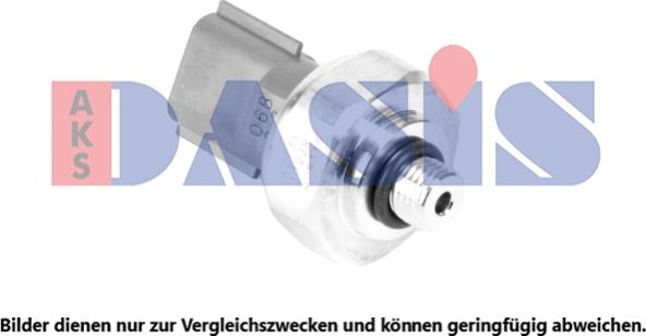 AKS Dasis 860217N - Pressure Switch, air conditioning car-mod.net