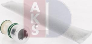AKS Dasis 800571N - Condenser, air conditioning car-mod.net