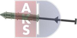 AKS Dasis 800199N - Dryer, air conditioning car-mod.net