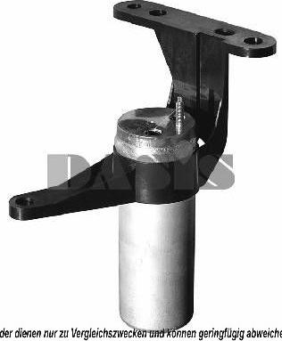 AKS Dasis 800333N - Dryer, air conditioning car-mod.net