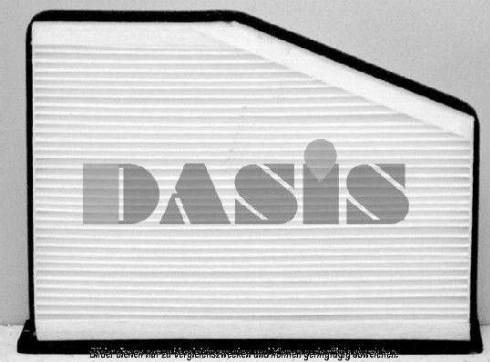 AKS Dasis 830045N - Filter, interior air car-mod.net