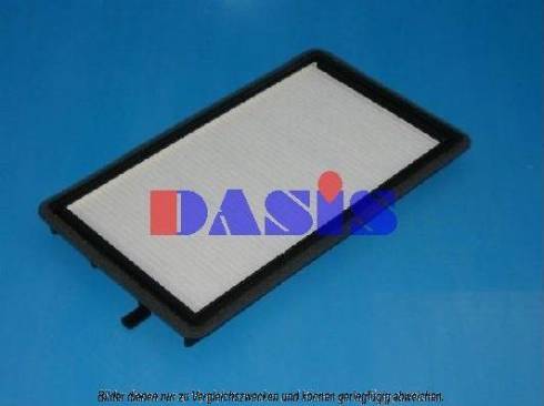 AKS Dasis 830060N - Filter, interior air car-mod.net