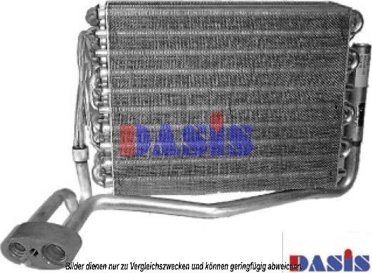 AKS Dasis 820144N - Evaporator, air conditioning car-mod.net