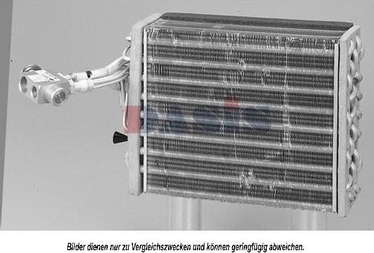AKS Dasis 820310N - Evaporator, air conditioning car-mod.net