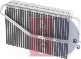 AKS Dasis 820207N - Evaporator, air conditioning car-mod.net