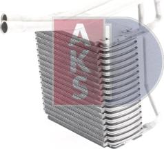 AKS Dasis 820237N - Evaporator, air conditioning car-mod.net