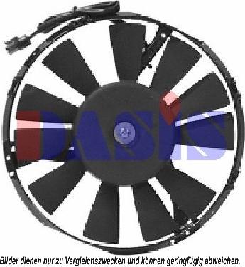 AKS Dasis 870087N - Fan, radiator car-mod.net