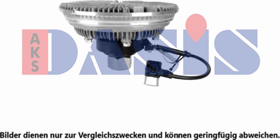 AKS Dasis 398093N - Clutch, radiator fan car-mod.net