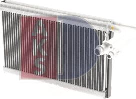 AKS Dasis 392005N - Evaporator, air conditioning car-mod.net